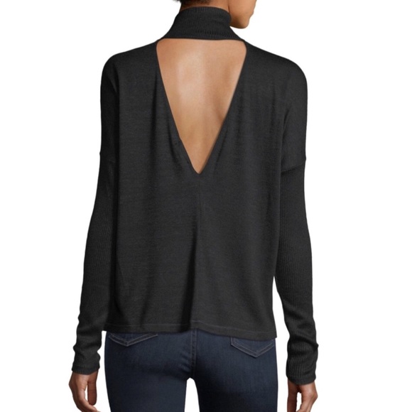 rag & bone Sweaters - Rag&Bone black open back sweater